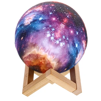 

16 Colors 3D Print Star Moon Lamp Colorful Change Touch Home Decor Gift Creative USB Led Night Light Lamp 8/15/20cm Dropshipping