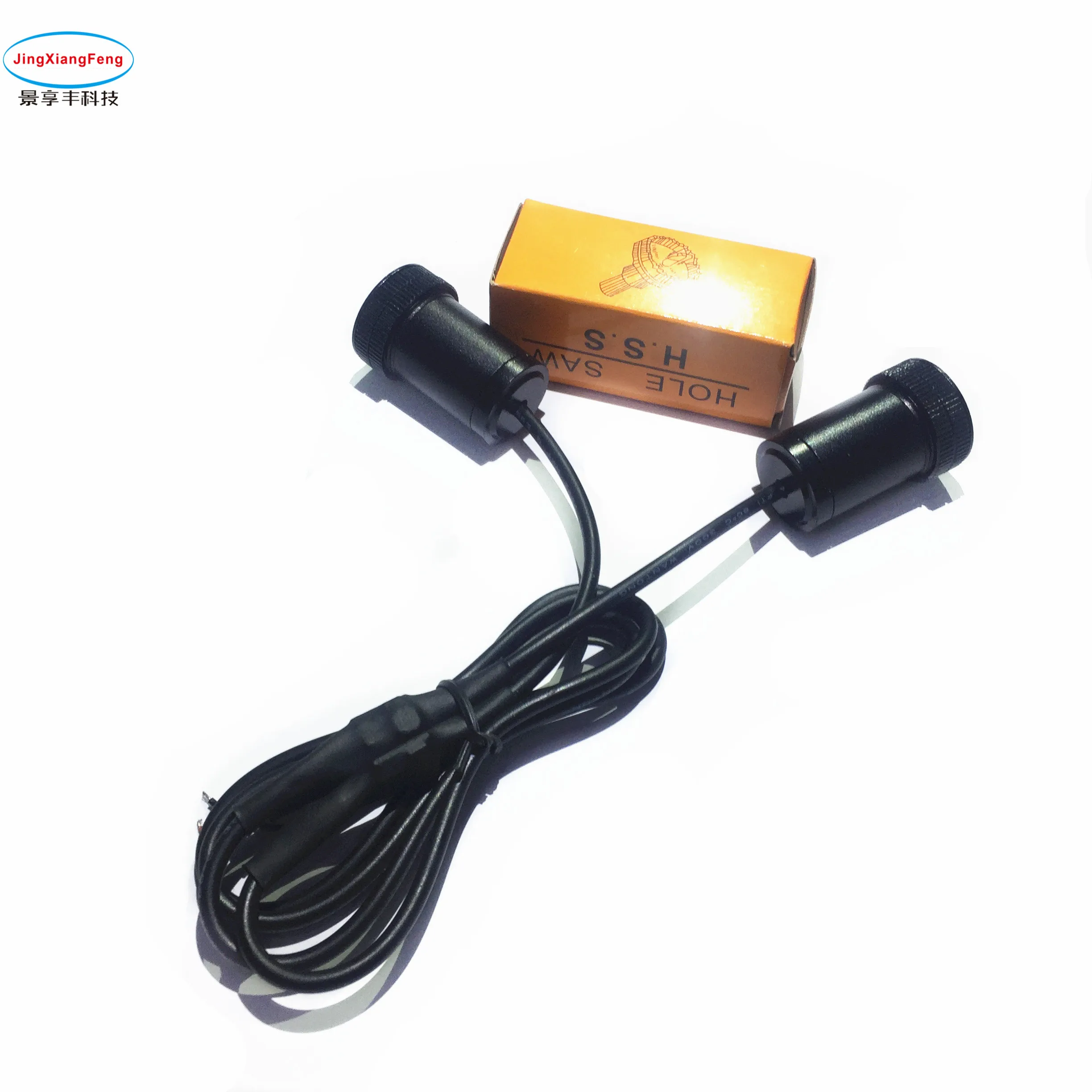 

JXF Projector Laser Logo Light Door for Chevtolet lowest price Warning Light12V 5W LED Car Ghost Shadow Edge Light