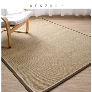 

African Sisal Hemp Carpet Living Room Japanese-Style Household Tatami Hallway Mat Cat Scratch bedroom decor carpet bedroom decor