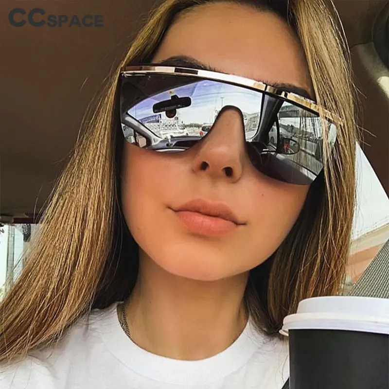45696 большие мужские и женские солнцезащитные очки модные Оттенки UV400 винтажные