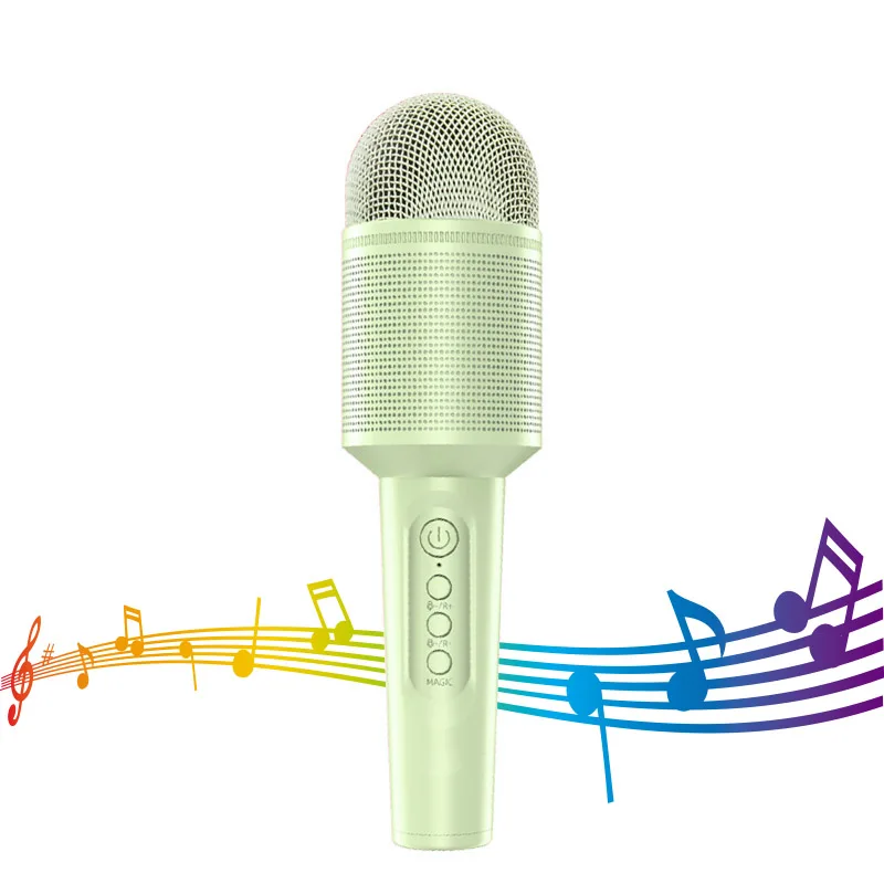 Fivtek-micrófono inalámbrico de karaoke, máquina de altavoz portátil de mano con función de grabación de sonido mágico, el mejor regalo
