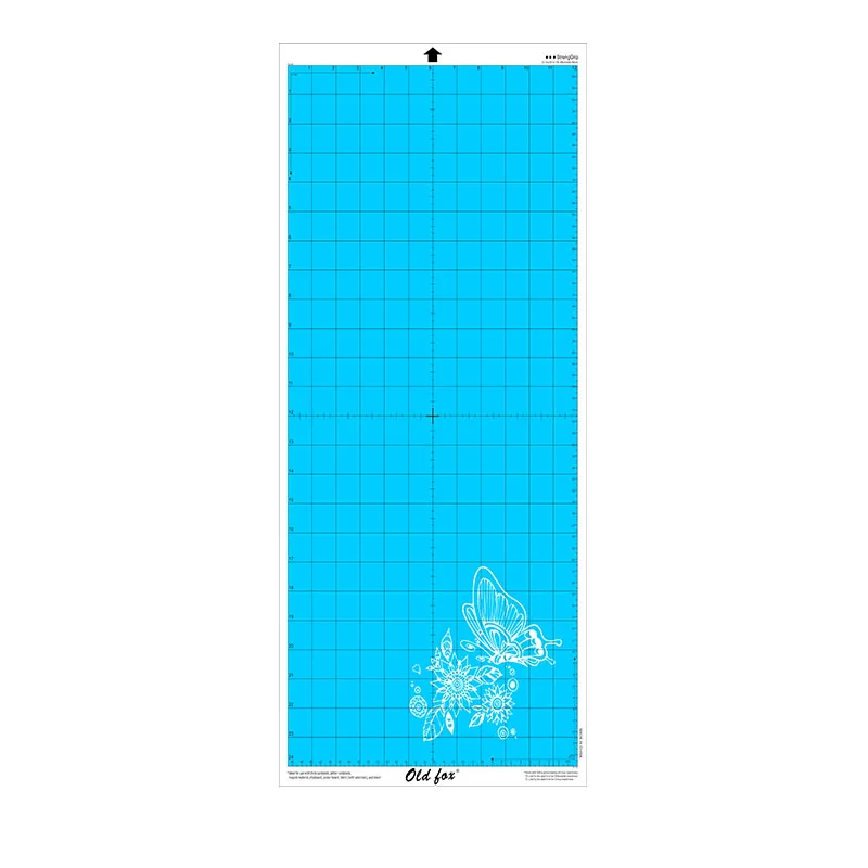 12*24 Дюймов качественная упаковка цветной режущий коврик клейкий и липкий нескользящий гибкий с сеткой для silhouette Cameo Cricut штамповочный станок