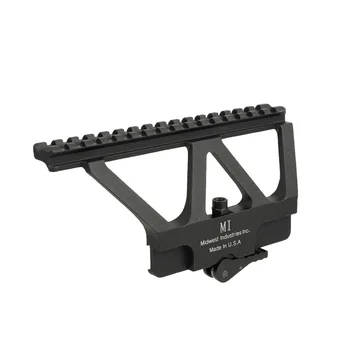

LAMBUL QD Quick Detach AK Gun Rail Scope Mount Base Picatinny Side Rail Mount For WASR C39v2 PSA VEPR Saiga