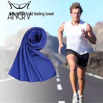 

New Instant Cooling Towel ICE Cold Golf Cycling Jogging Sports Towel VEG7090 Outdoor N0Y1