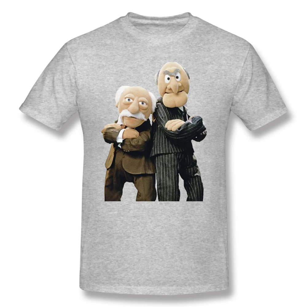 One yona Muppets футболка Statler And Waldorf модная футболка с коротким рукавом мужская футболка с принтом хлопок плюс размер футболка