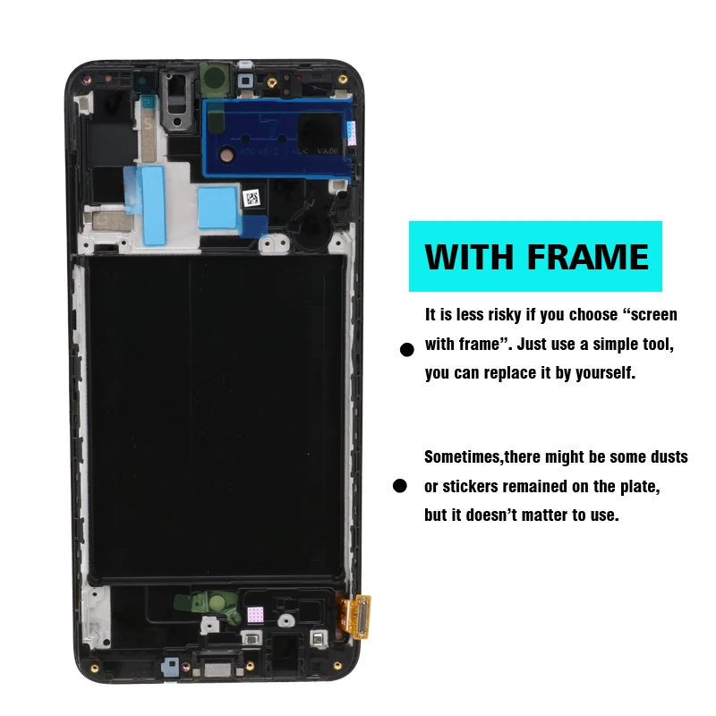6,7 ''Супер AMOLED lcd дисплей для samsung Galaxy A70 lcd A705 A705F SM-A705MN дисплей кодирующий преобразователь сенсорного экрана в сборе