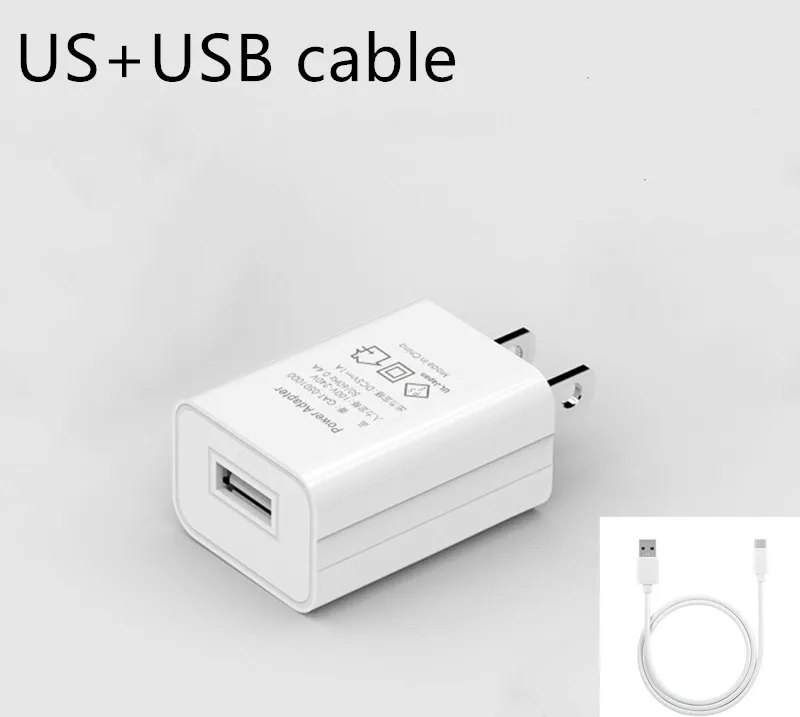 5V 2A USB зарядное устройство для iPhone X 8 7 iPad быстрое настенное зарядное устройство EU US адаптер для samsung Xiaomi Mi зарядное устройство для мобильного телефона кабель для передачи данных - Тип штекера: GAT-002b-us-white-u