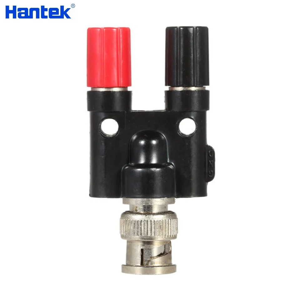 Hantek BNC Banana Plug Adapter Oscilloscope Tools Multimeter Accessories HT311 Dual-Jack Female Coaxial Connector oscilloscope probe