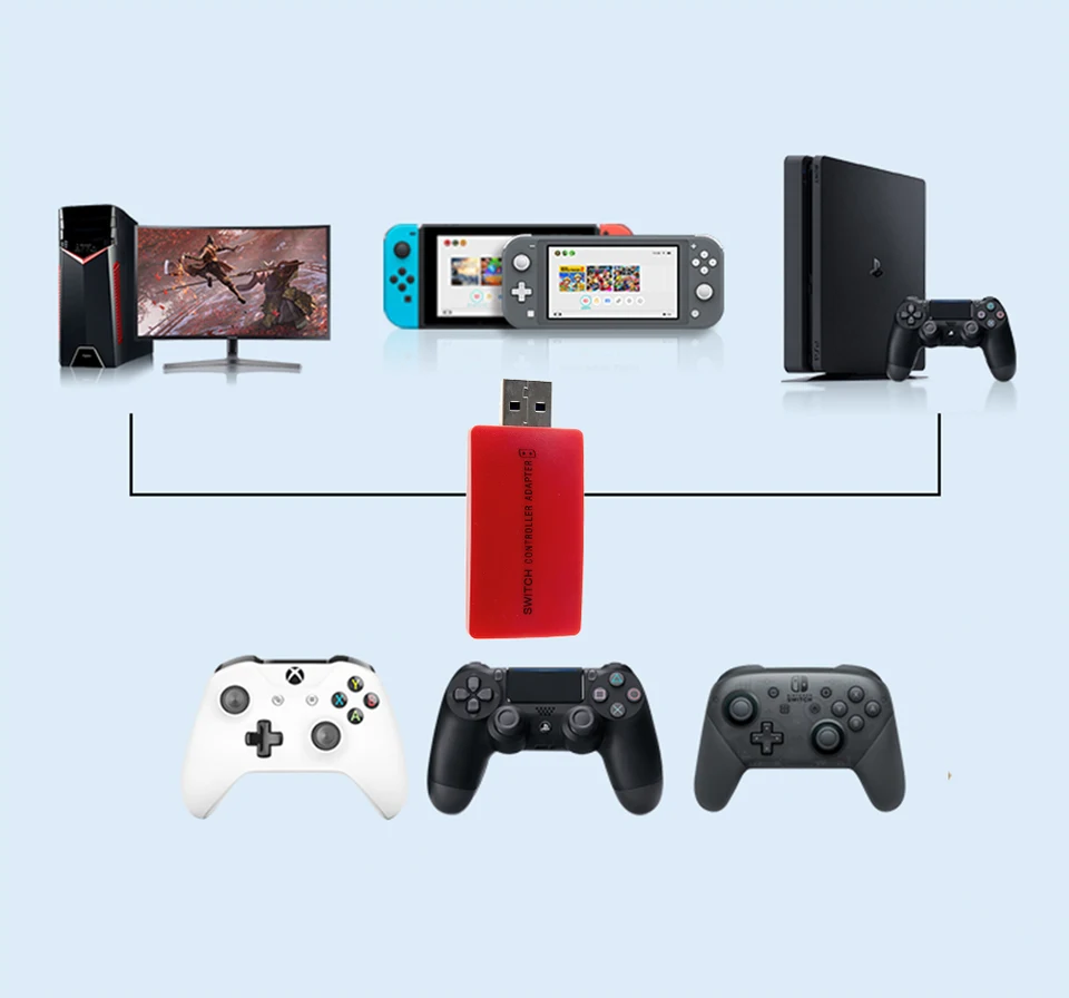 Ps4 Controller Best Switch Controller Adapter 1pc Adapter