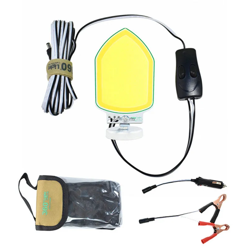 Домашнее съемное аварийное освещение 20 Вт светодиодный прожектор USB разъем COB двухцветная Магнитная база перезаряжаемая Рабочая лампа - Цвет: Changeable