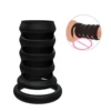 New Penis Rings Erection Delaying Ejaculation Reusable Dick Cock Rings Penis Enlargement Sex Toys for Men Testicles Cockrings 1