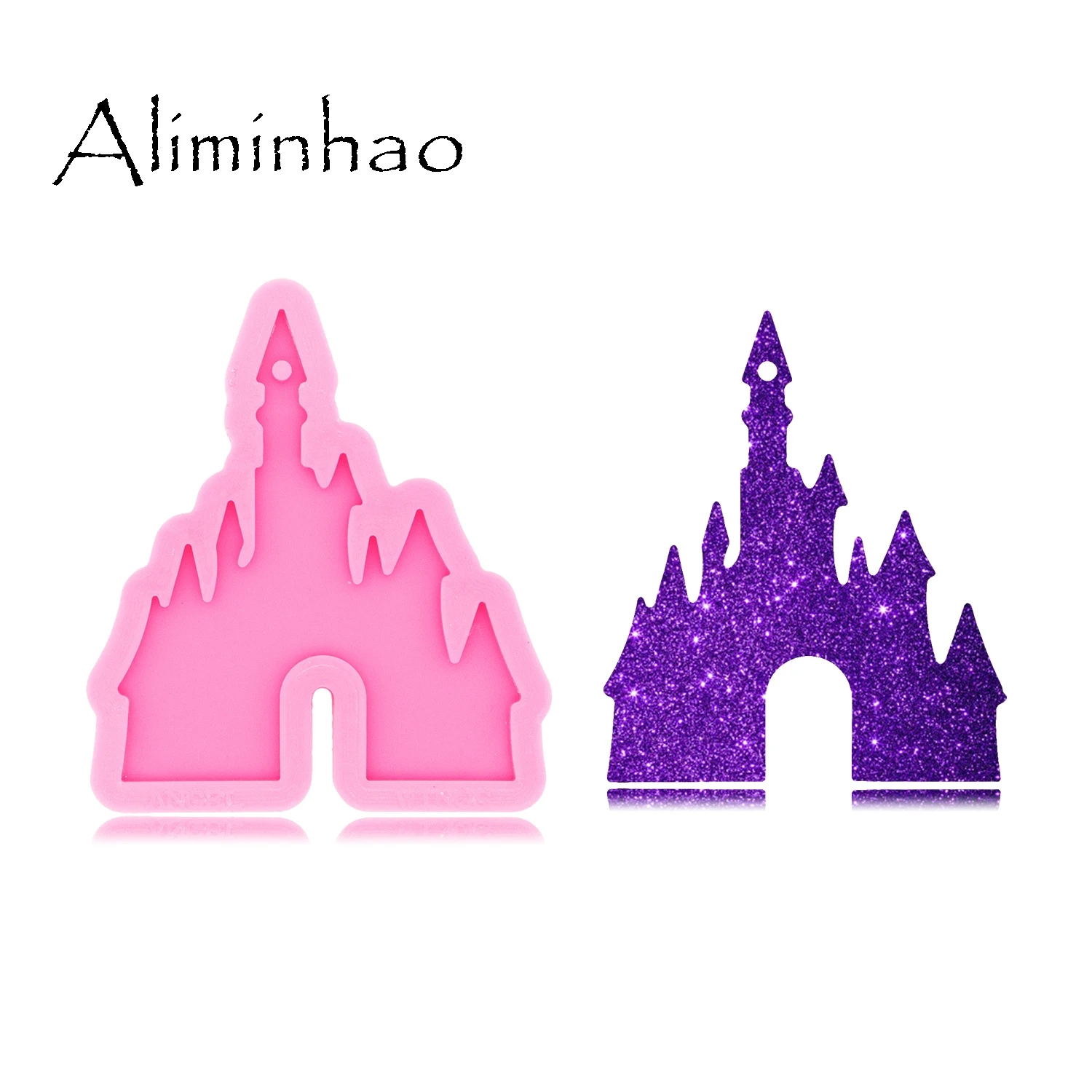 DY0402 Shiny Kikker Mold Diy Sleutelhanger Sieraden Epoxy Mould Silicon Hars Crafting Sleutelhanger Siliconen Mallen Mallen|Kleimallen|   - AliExpress