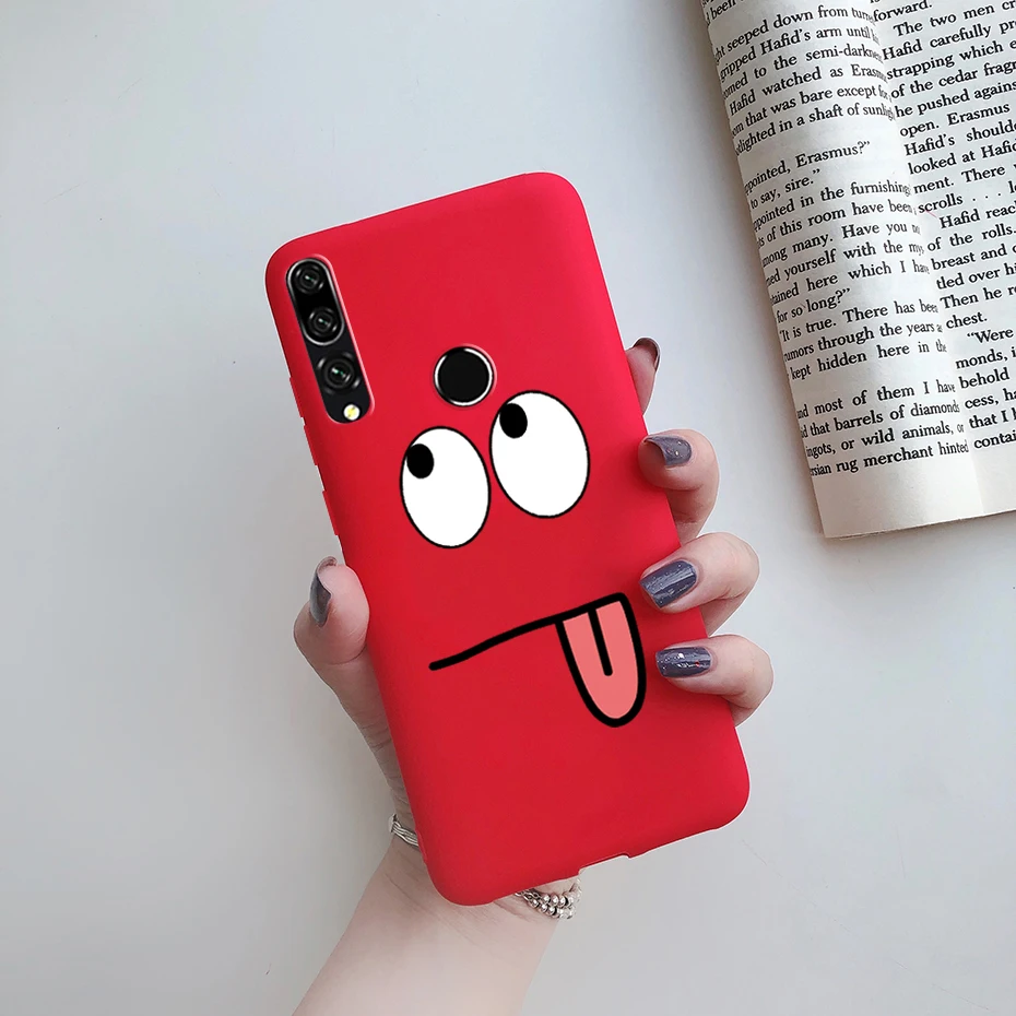 Stylish Cartoon TPU Silicone Cover for Huawei Honor 9X Premium