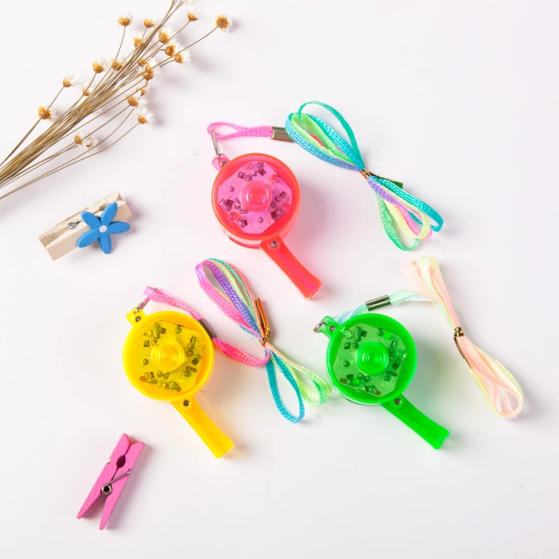 Fashion Hot Sale Gafas Led Supplies 30pcs Blinking Bar Color Whistle Light Up Funing Niose Maker Toy Cheer Props Decoration (6)