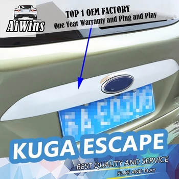 

Aiwins Car Styling Chrome ABS Rear Door Tail Gate Trim Cover Sticker For Kuga Escape 2013-2015 Exterior Decoration Accessories