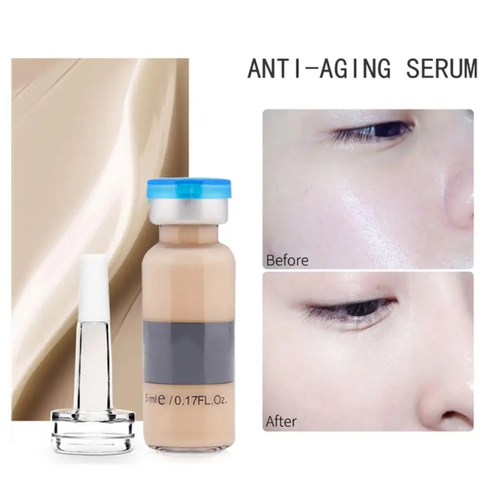 

10pcs 5ml Whitening Serum BB Cream Glow Meso Cream Foundation Beauty Salon Cosmetic Makeup Liquid FoundatioBrightening Serum BB