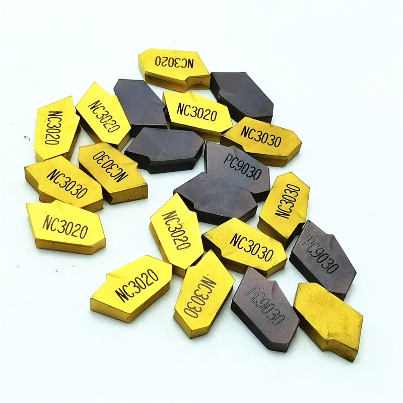 Карбид вольфрама SP400 NC3020 PC9030 NC3030 рифленая карбидная вставка для токарного станка резак токарный инструмент для разрезания и снятия канавок инструменты