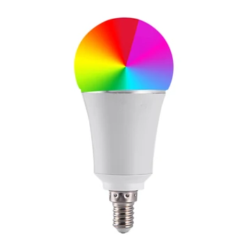 

LED E14 Smart WIFI Bulb 7W Dimmable Light Bulb Works for Google Alexa Home Multicolor LED Light Bulb