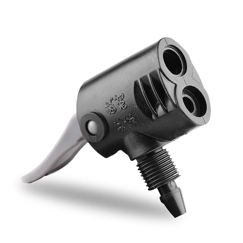 

Universal Bicycle Tyre Tube Replacement Presta US Dual Head Track Pump Adapter Valve Cycling Bike Inflator Air Nozzle Clip Parts