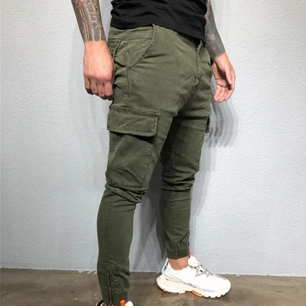 Tight ankle cargo pants Clearance