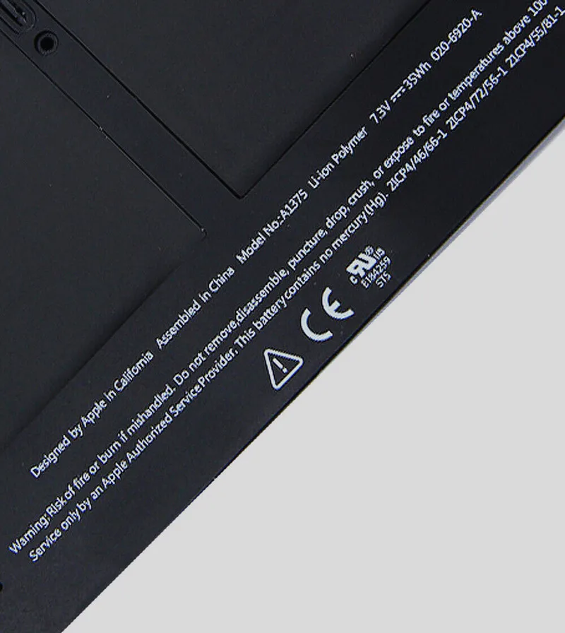 35Wh A1375 Аккумулятор для ноутбука Apple MacBook Air 11 дюймов A1370(Late 2010) MC505 020-6920-B