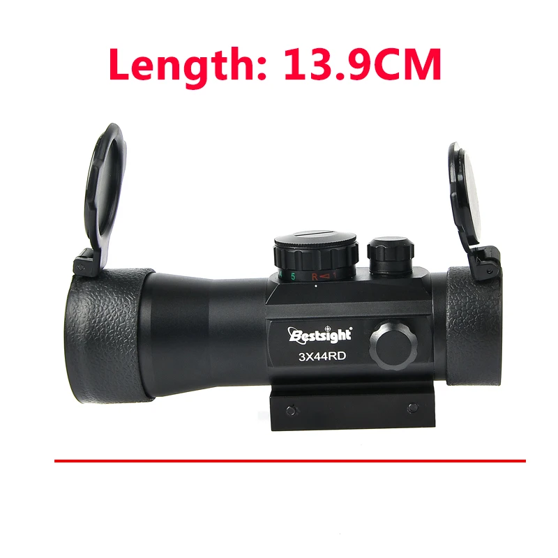 B BESTSIGHT 3X44 голографический прицел красный точечный прицел тактический прицел 11 мм/20 мм рейка охотничьи прицелы