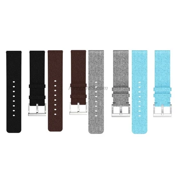 

Nylon Woven Fabric Watch Band Wrist Strap Bracelet for Fitbit Versa Smart Watch