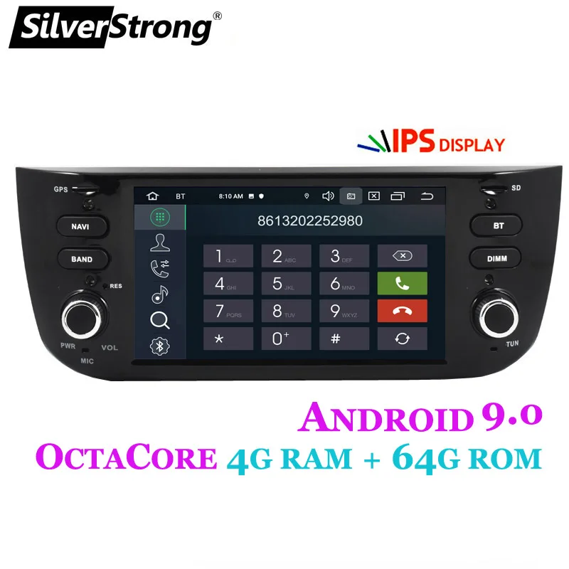 Excellent SilverStrong Android9.0 4G 64GB 8Core Car Radio for FIAT Punto 199 310/ Linea 323 2012 2013 2014 2015 2016 option DAB TPMS 2 Excellent SilverStrong Android9.0 4G 64GB 8Core Car Radio for FIAT Punto 199 310/ Linea 323 2012 2013 2014 2015 2016 option DAB TPMS 2