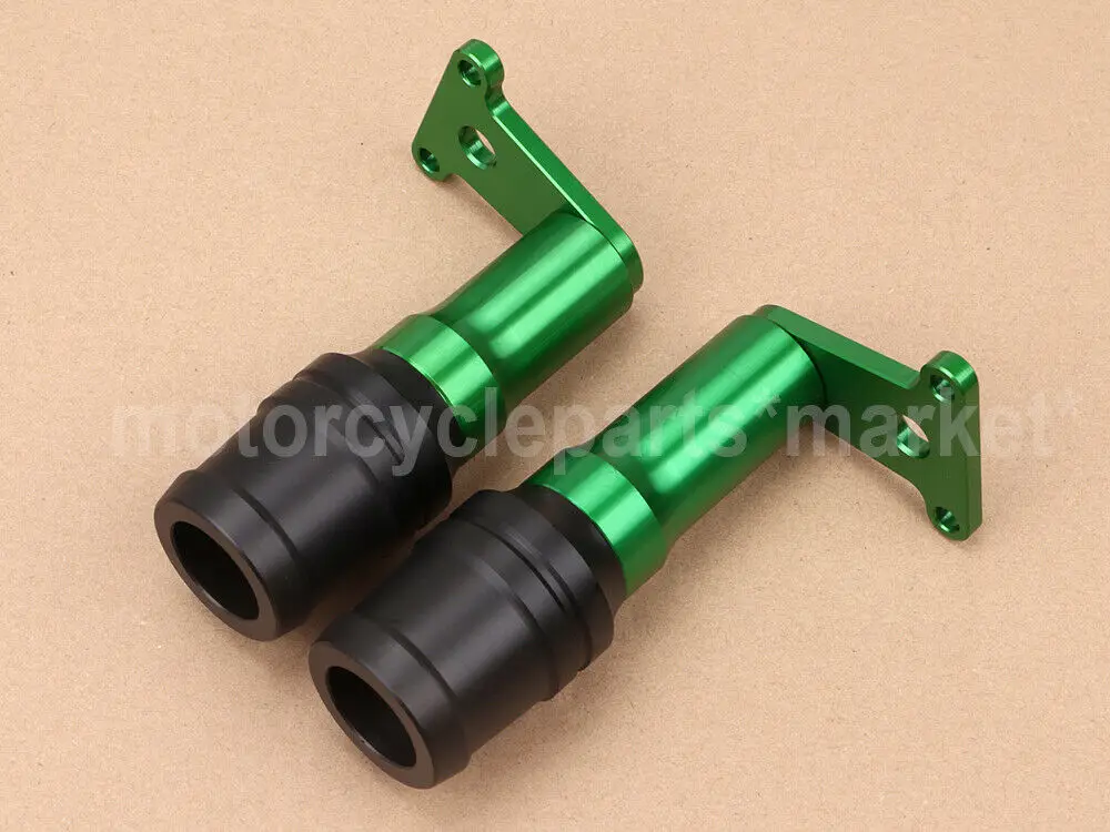 Зеленый для KAWASAKI Ninja 400 EX400 18 19 Мотоцикл с ЧПУ Защита от падения Рамка слайдер защита обтекателя противоаварийная панель протектор