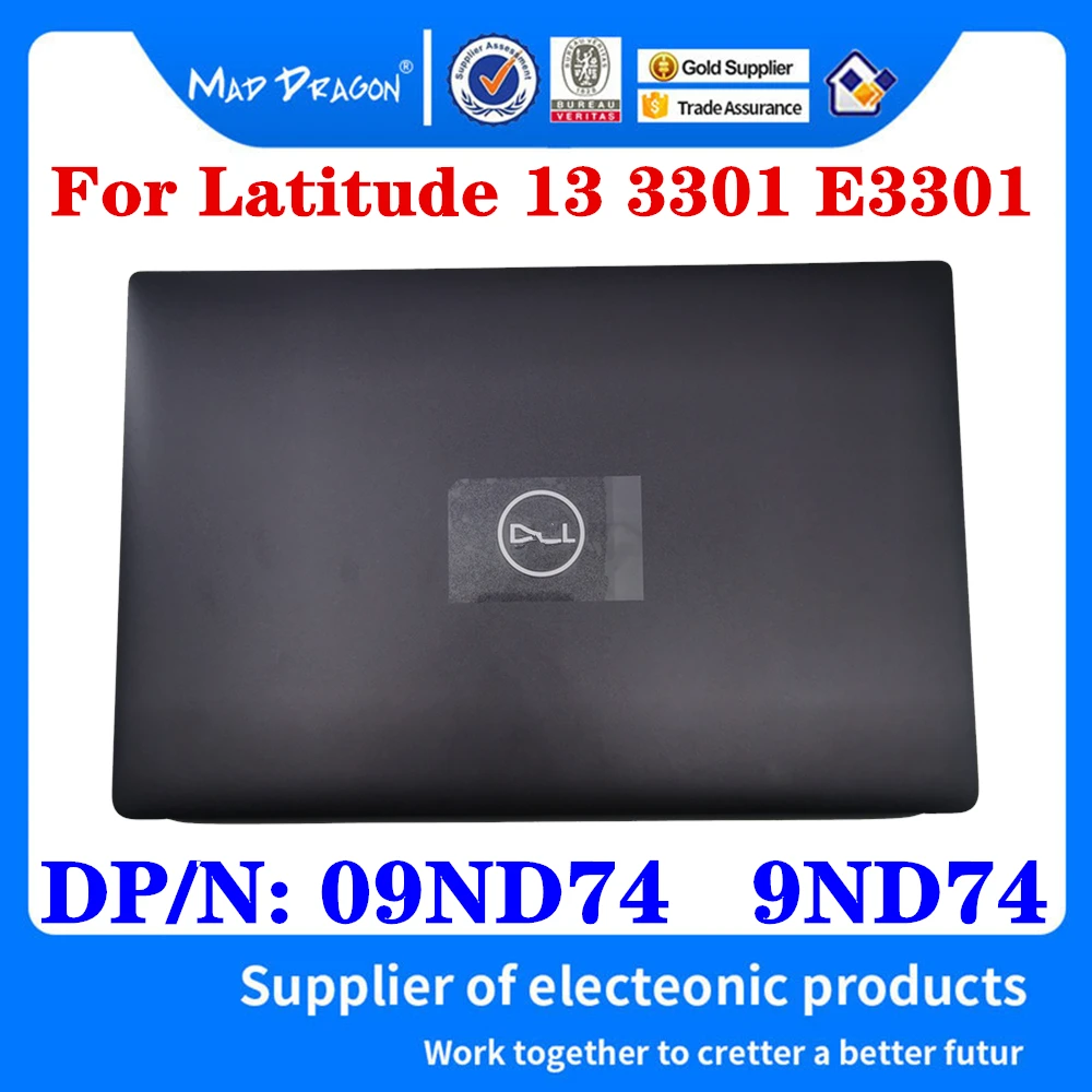 Новая задняя крышка ЖК экрана для Dell Latitude 13 3301 E3301 ноутбуков 09ND74 9ND74 460.0H604.0002|Сумки