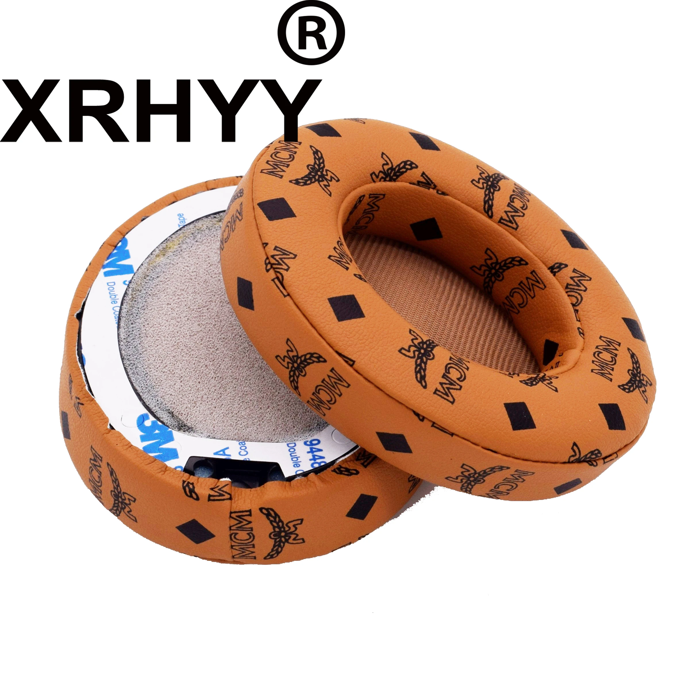 Xrhyy Auricolari Di Ricambio Pad Earpad Cuscino Per Beats Studio2.0 Studio 2.0 Studio 3.0 Studio 3 Cuffie Senza Fili-Caffè
