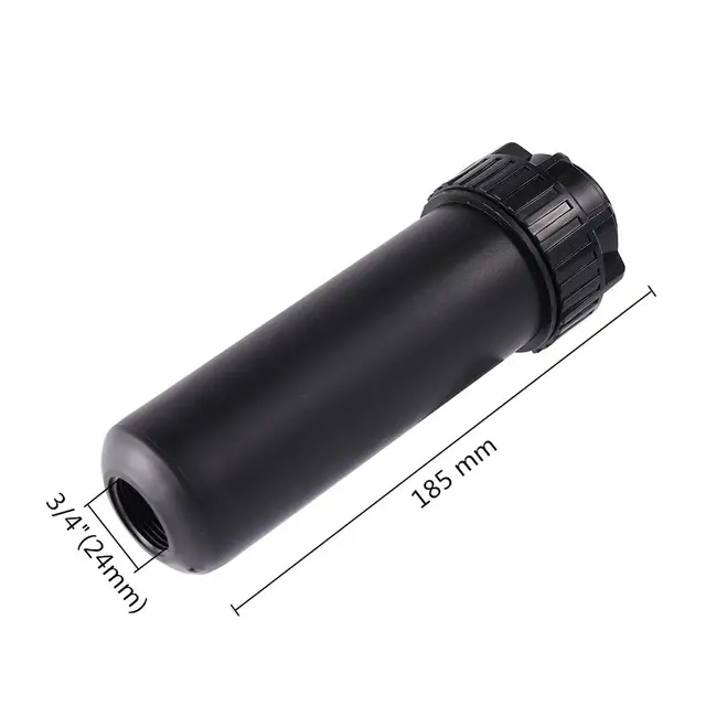 3/4 "Nőstény Szál Rotor Pop-Up Sprinkler Sebességváltó Fűnyírók Fej Alkoholminta 40 ° ~ 360 Állítható 5004 Sorozat - Image 2