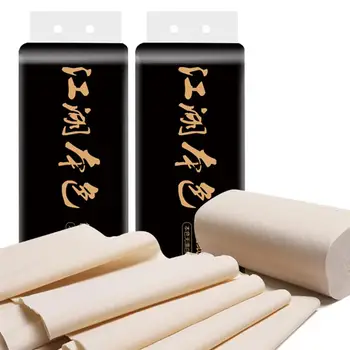 

10 Rolls Paper Thickened Household Soft 3 Layes Durable Toilet Paper Paper for Home Office Hotel Restaurant