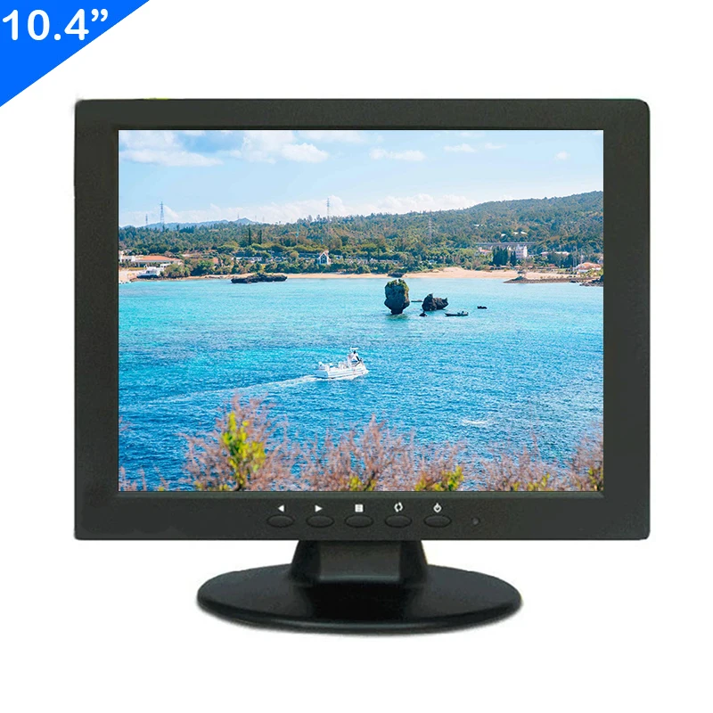 ЖК экран ZHIXIANDA 10 4 дюйма 800*600 tft с BNC HDMI AV VGA USB входом переносной настольный