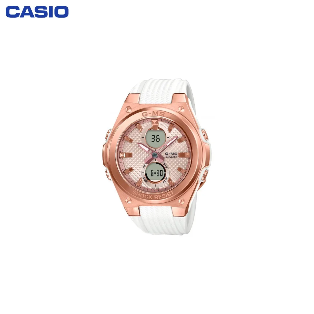 Наручные часы Casio MSG C100G 7AER женские кварцевые на пластиковом ремешке|Женские часы|
