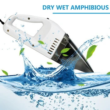 

Car Vacuum Cleaner Strong Suction Dry And Wet Dual Use Wired Portable Handheld Accessories Auto Low Noise