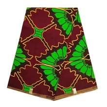 Ghanaian ткань с воском гарантированное настоящий голландский настоящий воск дизайн ткань для платья из Анкары и Нигерии Гана(Африка) восковые ткани