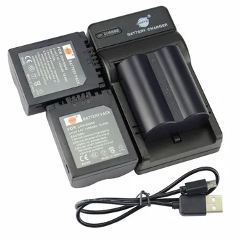 

3pcs 1400mAh 7.4V DSTE CGR-S006E DMW-BMA7 Camera Battery 1*DC Charger for Panasonic DMC-FZ7 FZ30 FZ50 FZ28 FZ18 TZ8 FZ8 FZ38