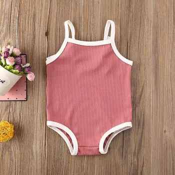 

CANIS Newborn Infant Baby Girls Solid Color Casual Fashion Swimsuit Swimwear Bikini Summer Swimming Costume