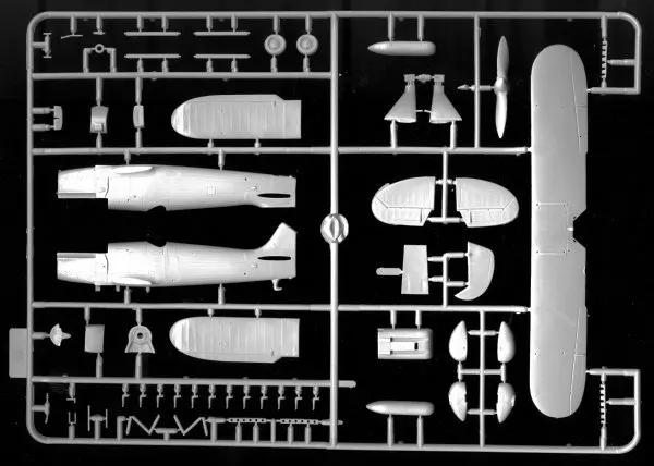 1/72 полимерная графическая военная модель 72193 Германия Heng Kerr He51a1 модель истребителя игрушка