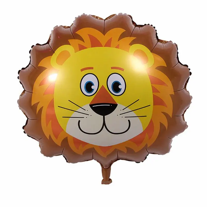 Balloons 1pcs 10 шт счастливый ребенок душ Джунгли животных Тема Пригласительные открытки на день рождения для мальчиков Детские сувениры украшения вечерние принадлежности для мероприятий 14*11 см - Цвет: Balloons 1pcs