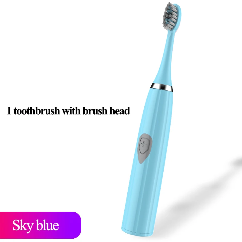 001 Acoustic Wave Electric Toothbrush Quality Upgraded Adult Waterproof Ultrasonic Automatic WibratorTooth Brush for Toothbrushes - Цвет: 001