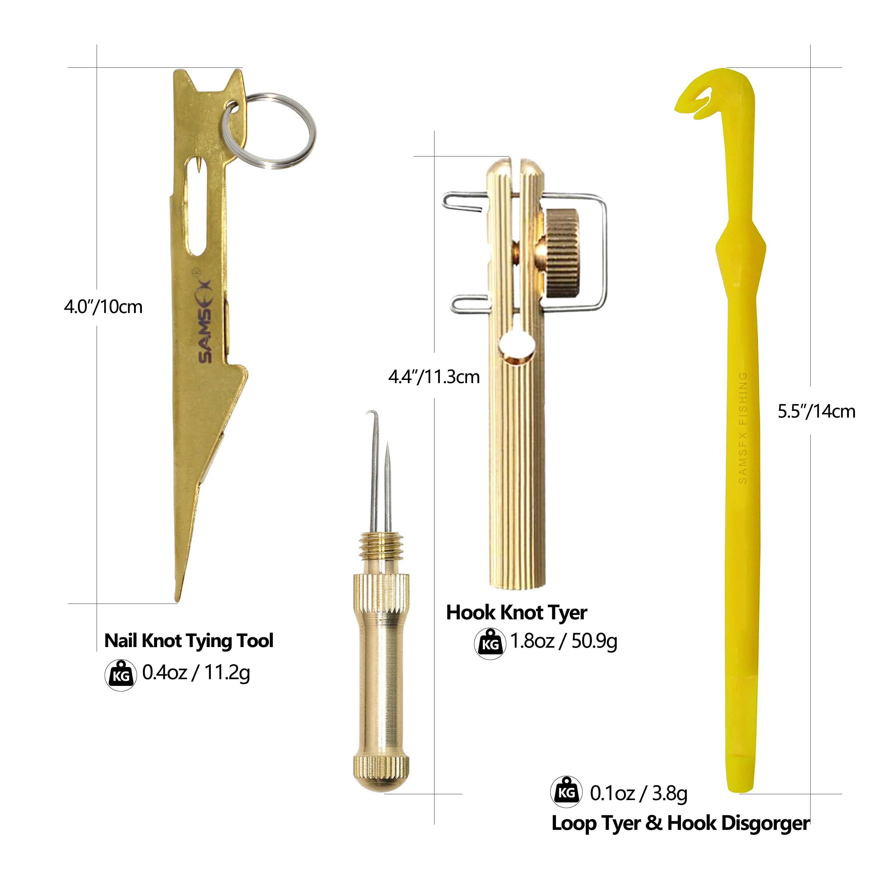 fast fishing knot tying tool