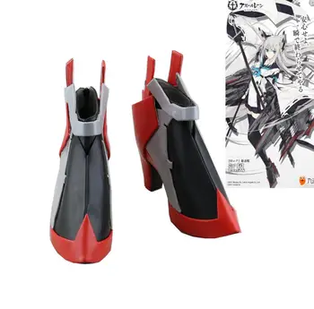 

Game Azur Lane Kawakaze Costumes Azur Lane Kawakaze shoes Cosplay Custom Halloween men and women cartoon Game animation shoes