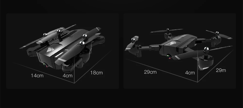 SG900 Радиоуправляемый Дрон Квадрокоптер с 4K HD Двойная камера складной следящий за мной Квадрокоптер FPV Дрон долгий срок службы батареи VS XS816 E520S