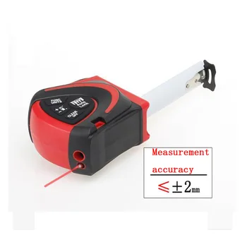 

2 in 1 Digital Laser Range Finder Infrared Range Finder 30M With 5M Tape Measure Laser Range Finder Woodworking Measurement Tool