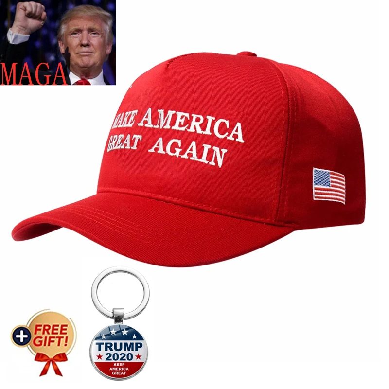 

Trump American Presidential Hat Make America Great Again Printed Hat Donald Trump Republican Hat Cap MAGA Embroidered Mesh Cap