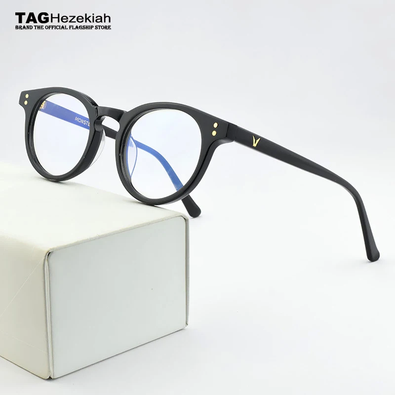 2020 V Brand Round glasses frame women eyeglasses men spectacle frames Korea eye glasses frames for women optical glasses frame
