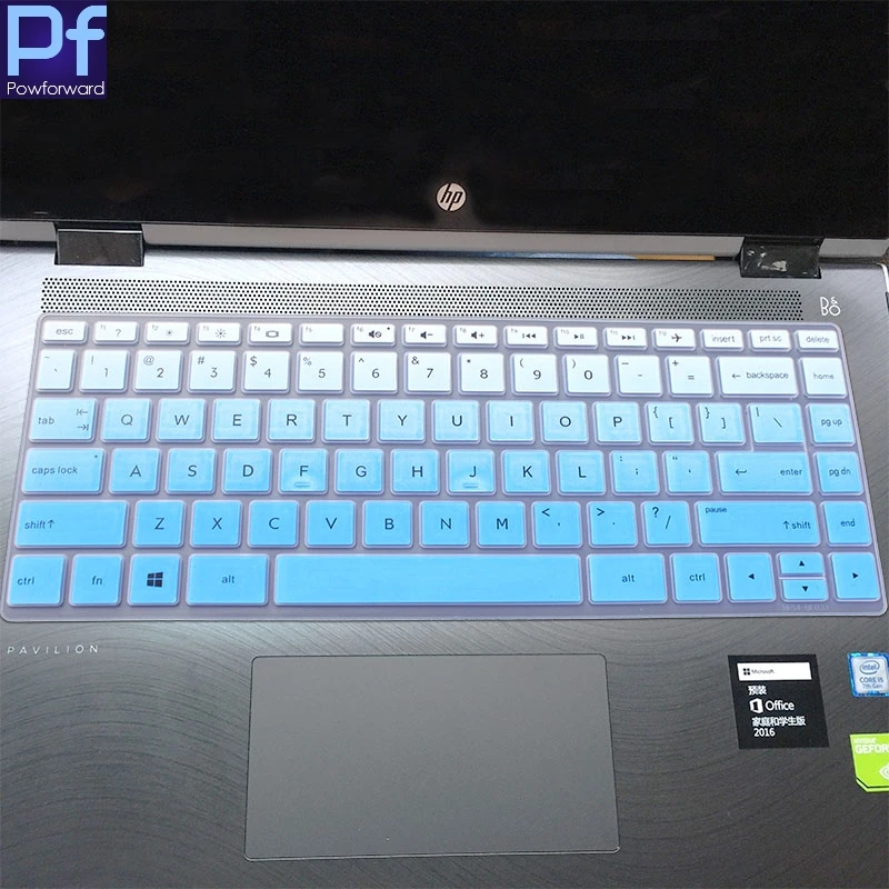 Защитная крышка для клавиатуры ноутбука hp Pavilion 13 13-an0012la 13-an0056tu 13-an0047tu 13-an0007ne 13-an0007la 13-an0031wm 13-an - Цвет: pinkblue