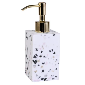 

200Ml Handwashing Fluid Bottle Terrazzo Pattern Bathroom Supplies Lotion Bottle Soap Bottle Portable Soap Dispensers
